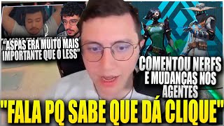 SAADHAK RESPONDE O NYANG e FRTT e FALA SOBRE OS NERFS NO CYPHER E NA VIPER