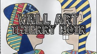 Wall Art - Thierry Noir (Egyptians)