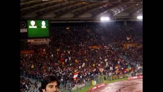 Roma - Siena 2004/2005 - ultras Roma - video tifo curva sud e nord in azione - amarcord