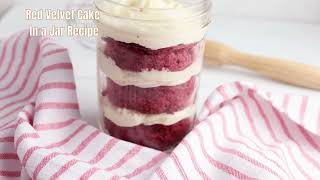 Red Velvet Cake In a Jar Recipe