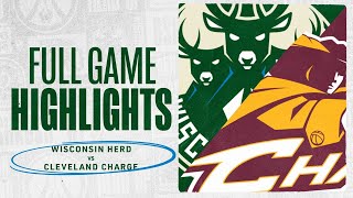 Wisconsin Herd vs Cleveland Charge | Full Game Highlights | November 10, 2023