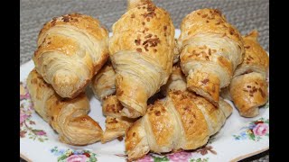 Слоеное тесто и шоколад. Рецепт вкусняшки к чаю.