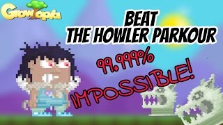 Growtopia - BEAT the Howler Parkour!