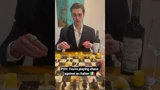 What Happens When a Chess Amateur Challenges an Italian Pro?