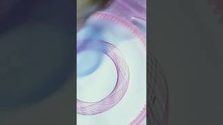 simple spirograph design#shorts #ytshorts