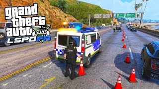 ACCIDENTE GRAVE en la AUTOPISTA  | (LSPDFR #1041)