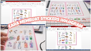 CARA MEMBUAT STICKER HOLOGRAM GAMPANG BANGET!!!