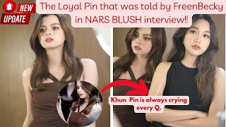 (FreenBecky)The Loyal Pin that was told by FreenBecky in NARS BLUSH interview!!