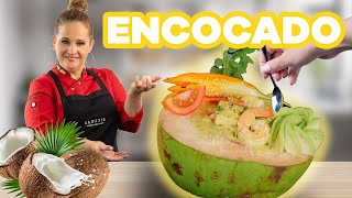 Encocado de tilapia y camarón | Chef Sonia Vega