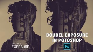 تأثير ال Double Exposure بالفوتوشوب - Double Exposure Effect in Photoshop