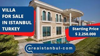 Sea View Villa for sale in Istanbul, Luxury Apartment for sale in Turkey