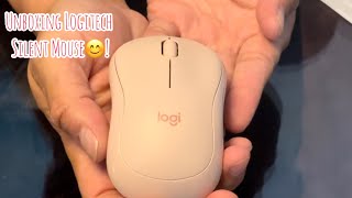 UNBOXING LOGITECH M220 WIRELESS SILENT TOUCH MOUSE FOR PC & MAC COMPUTERS LAPTOPS!