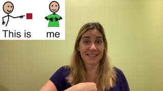 "This is me" - Sing along with Ms. Marlowe with AAC and ASL/motions. #specialeducation #aacsongs