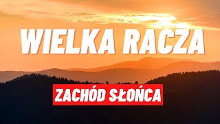 Wielka Racza z Rycerki | zachód słońca