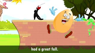 Humpty Dumpty sat on a wall | Classic Nursery Rhyme for Kids