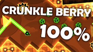 "Crunkle Berry" 100% by @sobean6825  | Geometry Dash FULL LEVEL