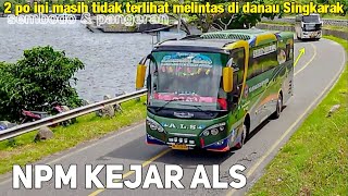 NPM KEJAR ALS, 2 PO MASIH TIDAK TERLIHAT DI LINTASAN DANAU SINGKARAK⁉️, BUS PADANG JAKARTA SEPI‼️