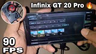 Infinix GT 20 Pro Unboxing 🔥144Hz  90Fps Bgmi Test | Infinix GT20 pro | Infinix Gt 20 pro Bgmi Test