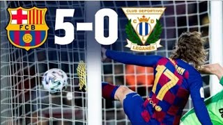 FC Barcelona 5-0 CD Leganés