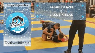 Jakub GLAZIK vs Jakub KIELAK - 1/8 Finału No-Gi Adult Biały -73,5 kg | Winter Open 2022