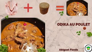 Recette Odika au poulet/Poulet au chocolat indigène du gabon par Abigael Foods