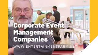 Corporate Event Management Companies