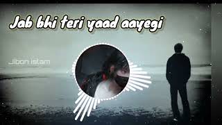 Jab bhi teri yaad aayegi  Hindi [slowed@nagpurislowedreverbsongs6645+reverb] song.Lo-Fi music.