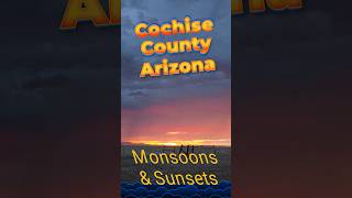 Monsoons & Sunsets in Cochise County Arizona #monsoon #arizona #sunset #cochisecounty #offgrid