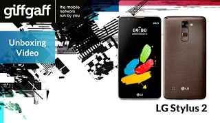 LG Stylus 2 | Phone Unboxing | giffgaff