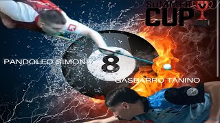 PANDOLFO SIMONE VS GASBARRO TANINO Summer Cup BILLIARD TV