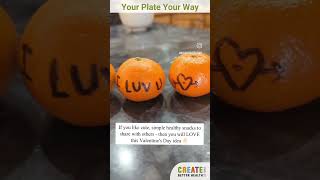 This Valentine's idea is so cute and easy! 💘 #yourplateyourway