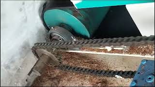 coir fiber crussing machine