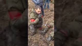 Пленные русские солдаты  Captured Russian soldiers