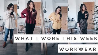 What I Wore This Week || A Week in Workwear