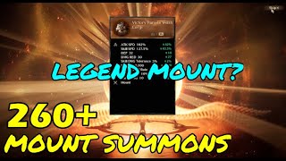 Night Crows | 260+ Mount Summons - First Legend Ba?