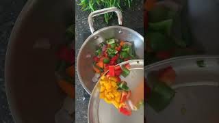 Colorful and Flavorful Sauteed Vegetables | #youtubeshorts #viral #shorts #short #reels #ytshorts