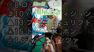 第59回  関屋記念 予想 (競馬、Tiktok）