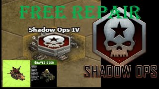 War Commander : SHADOW OPS 1V / FREE REPAIR 16-03-2024