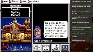 MS-DOS Crypt - Where in the World is Carmen Sandiego? (1991)