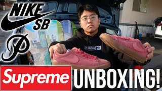 MY DREAM SUPREME X NIKE SB SHOE + PRIMITIVE SKATEBOARDS UNBOXING!