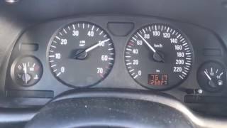 opel astra G 1.4 0-100 acceleration