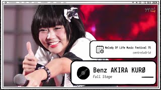 241012 Benz Akira Kuro - Full Stage - Melody Of Life Music Festival 15 centralwOrld 4k Fancam