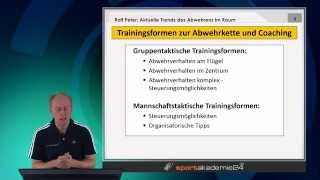 Aktuelle Trends des Abwehrens im Raum - Seminar 2