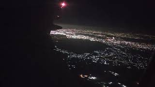 Night landing at Jomo Kenyatta  Airport #Nairobi #kenya