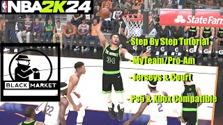 NBA 2k24 - Best MyTeam/Pro-Am Jerseys  - Joe Knows Black Market (Great Value Version)