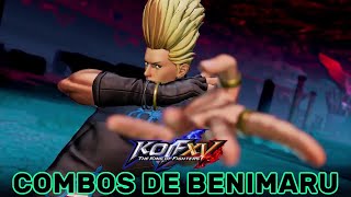 Combos de Benimaru | KOF XV