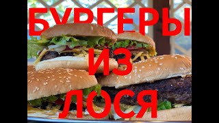 Готовим БУРГЕРЫ из ЛОСЯ | Как приготовить ВКУСНЫЕ бургеры | ЛОСЯТИНА - диетическое мясо?