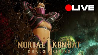 Mortal Kombat 1 Khaos Reigns|Labbing Mileena Shujinko, Viewer Sets Kombat League, And More!|LIVE! 🔴