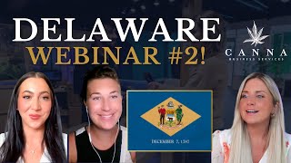 2nd DELAWARE WEBINAR! #cannabisdispensary #cannabisconsultant #delawareconsultant #delawarecannabis