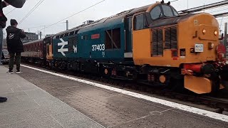 37403 & 50008 On The Rail Tour At St Pancras